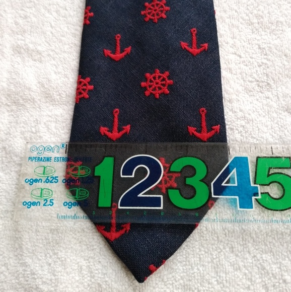 Men's Polo Vintage Linen Tie - Picture 2 of 7